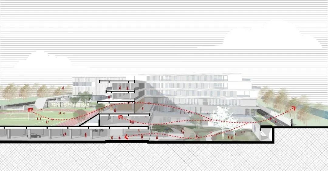 中学校园，设计样板：30班规丨中国杭州丨GLA建筑设计-15