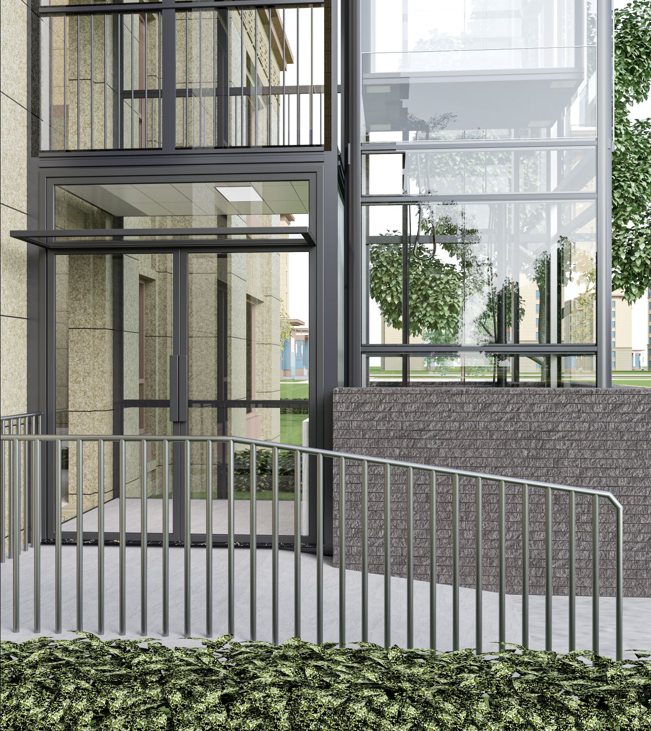 工装建筑渲染年小结2-14