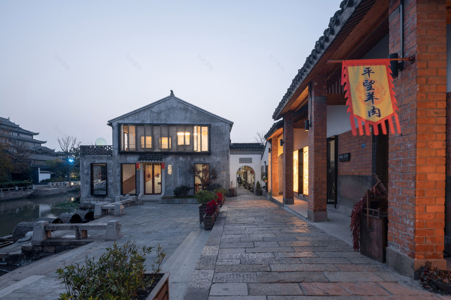 远见文旅平望京杭大集丨中国苏州丨咫间设计-49
