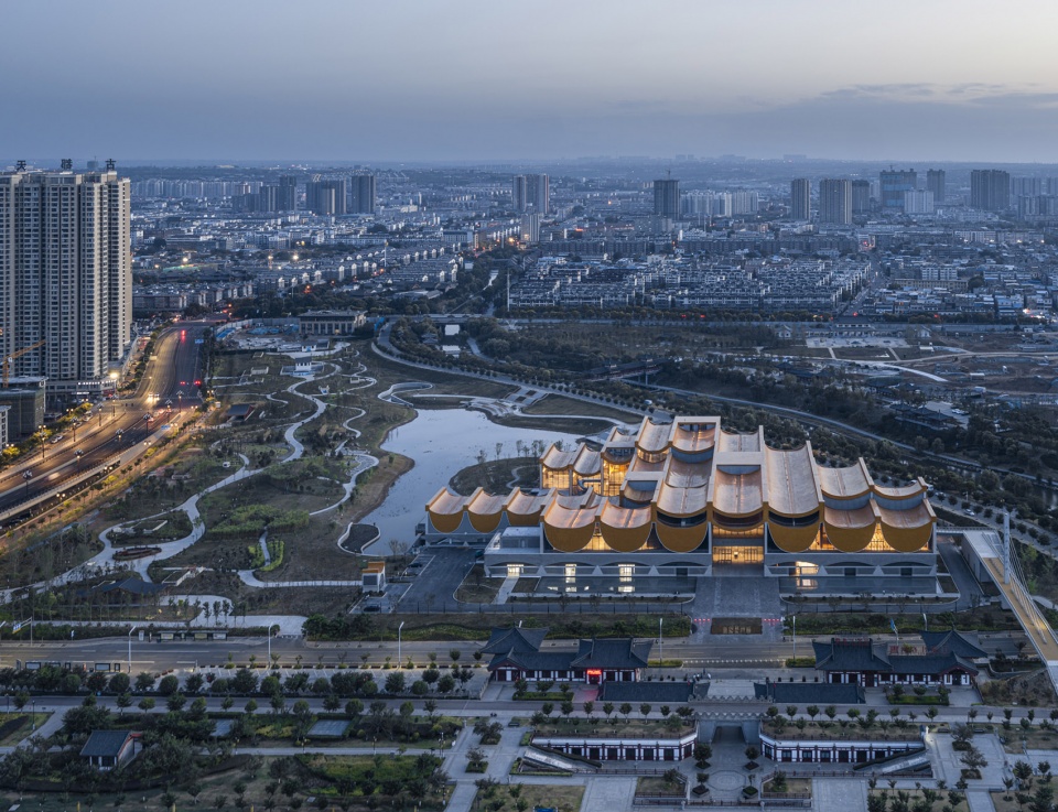 隋唐大运河文化博物馆 | 古今文明对话的现代建筑典范-5