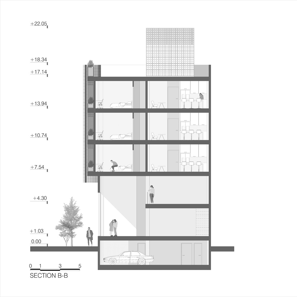 伊朗人行道公寓丨Ashari 建筑师事务所-30