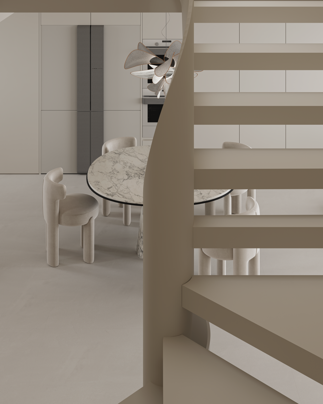 Crema 纯净 · 治愈丨H J SPACE DESING(逅界空间设计)-1