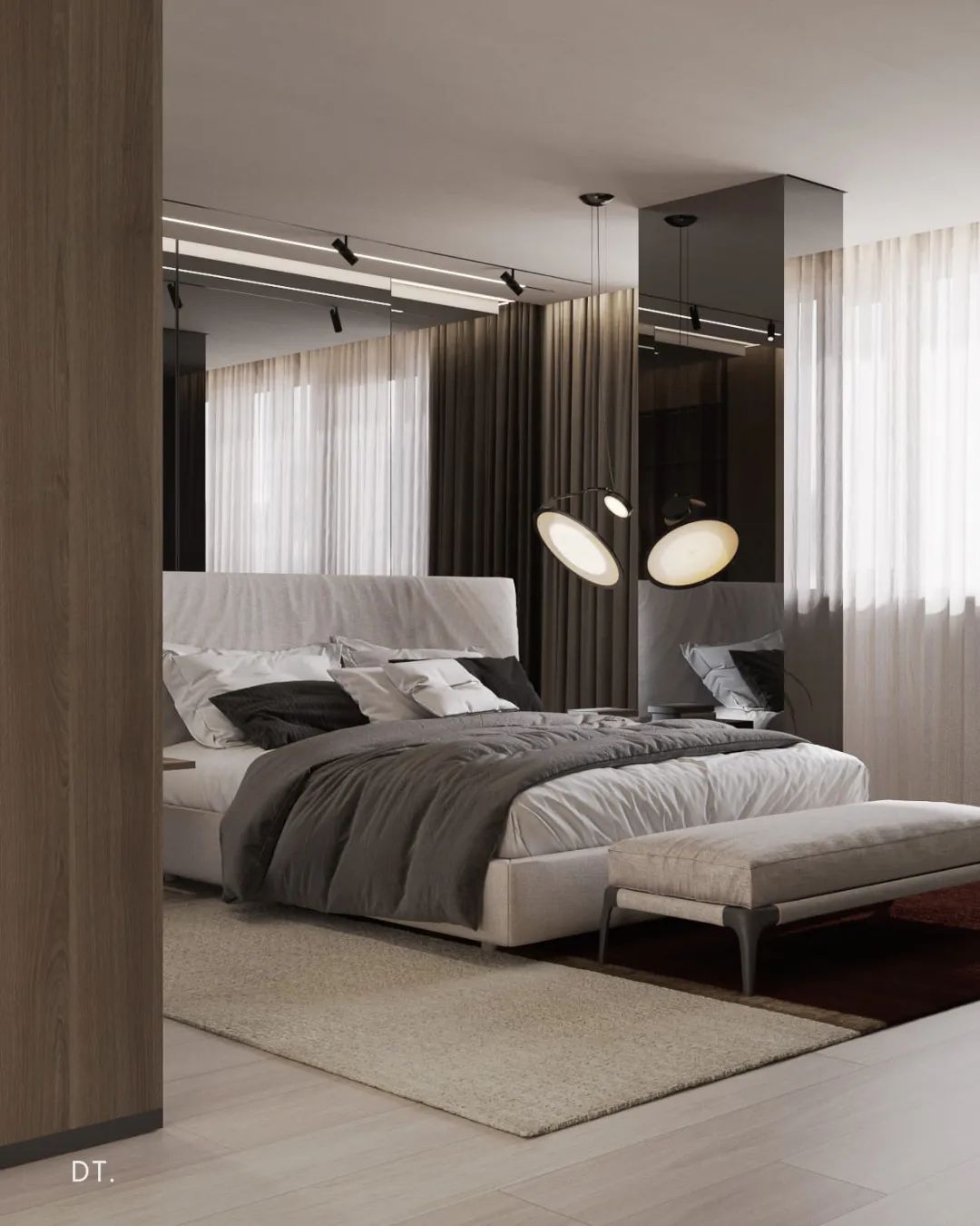 自然主义轻奢住宅，原木与艺术的完美融合-31