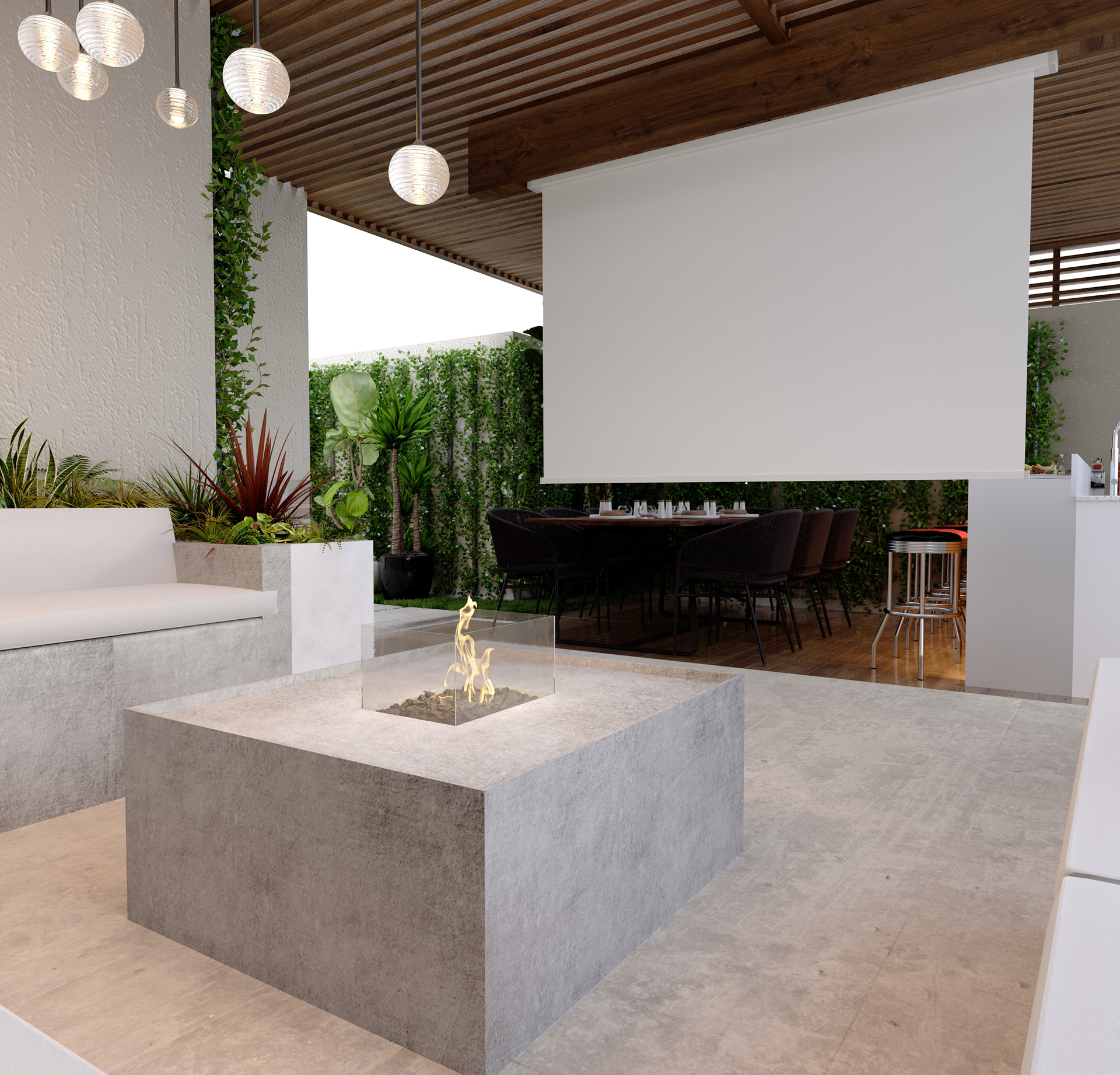 Villa landscape "palm hills katamya"-22