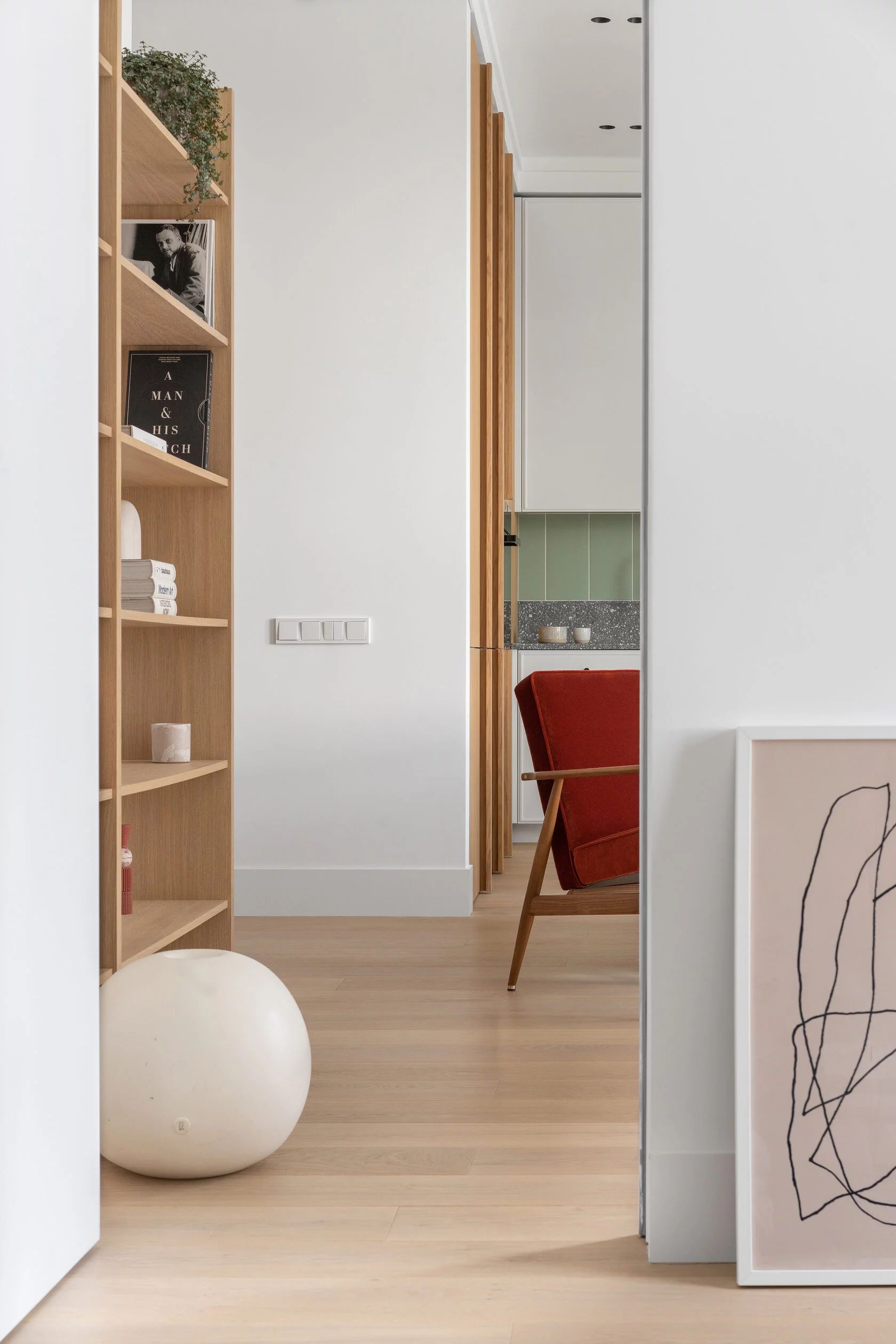 66㎡一居室,用一抹绿点亮整个空间丨俄罗斯莫斯科丨BUREAUSLOVO-30