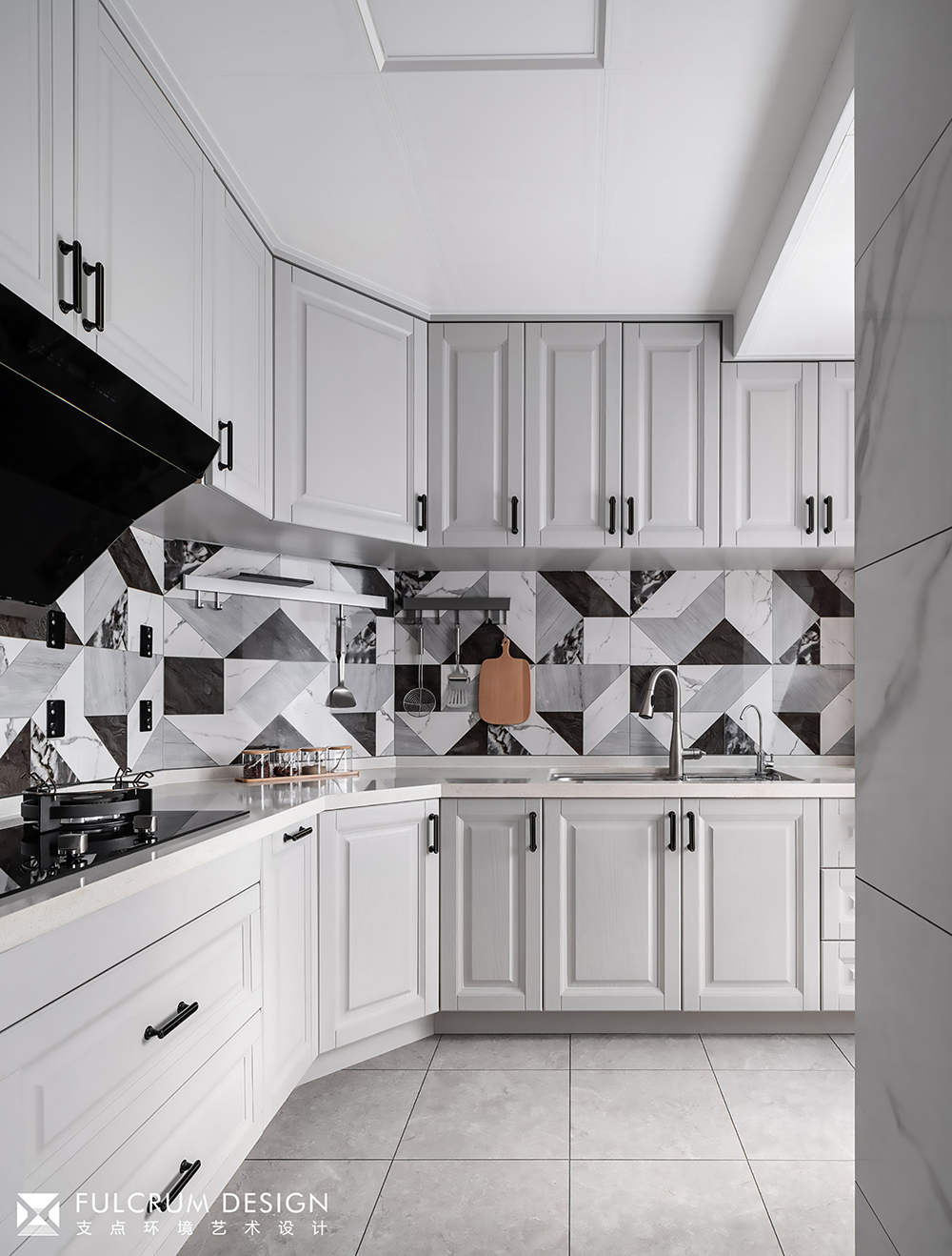 57平米 LOFT 的神奇变身 · 现代美式空间魔法丨支点设计-48