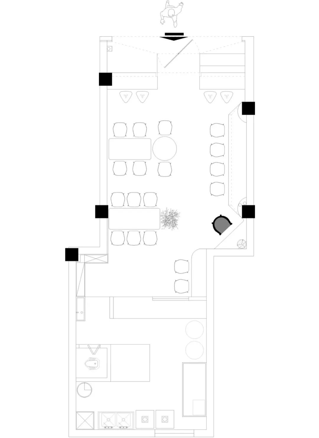 四川内江螺蛳粉店设计丨中国内江丨宅南空间设计事务所-37