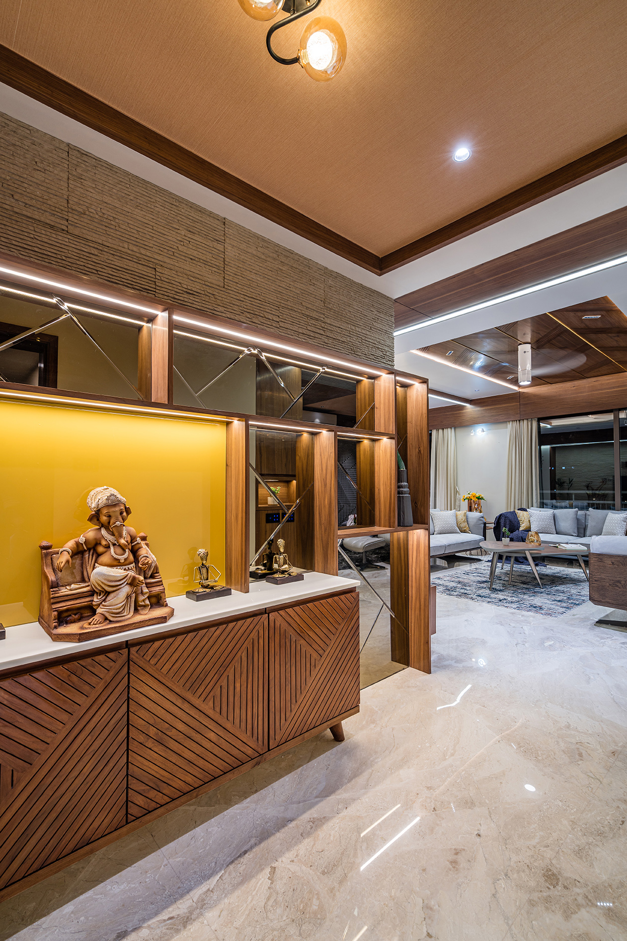 Aman 公寓室内设计丨印度丨Prashant Parmar Architect-21