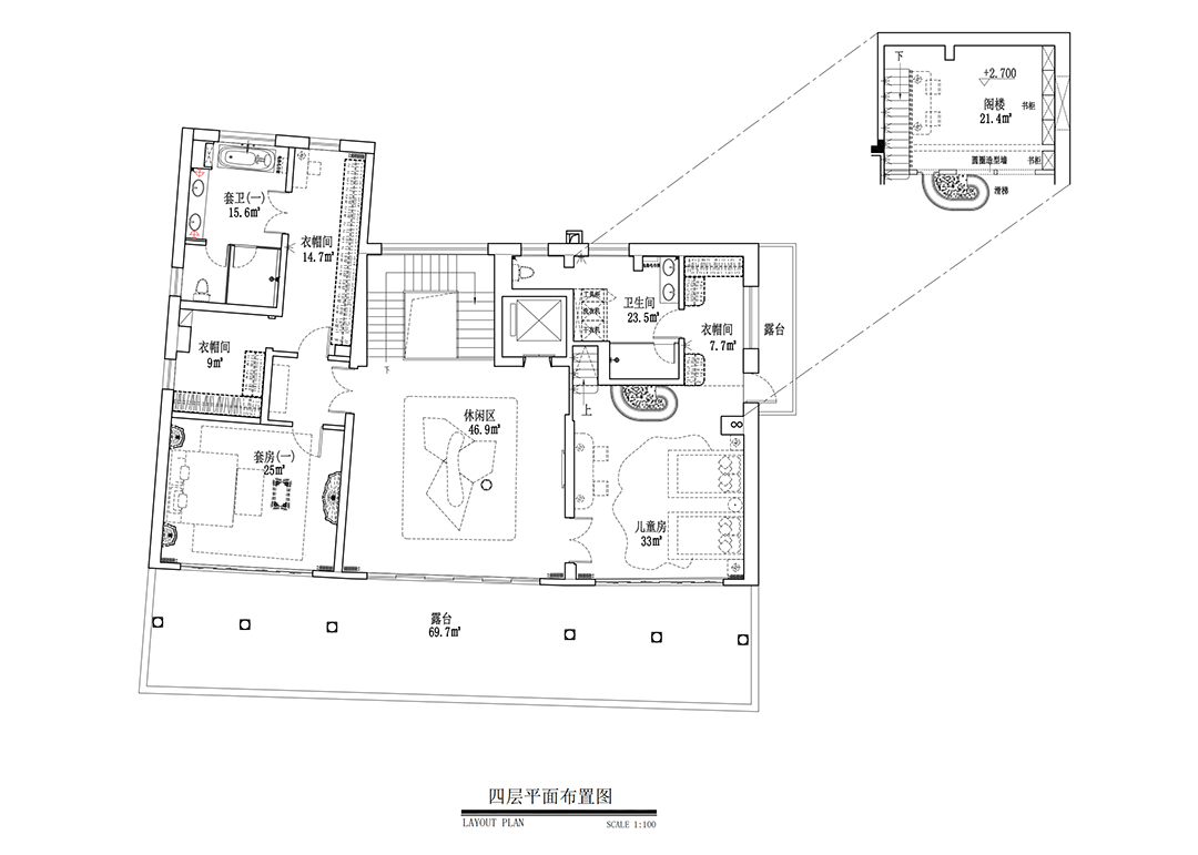 香颂云邸丨中国广州丨木马人空间设计-155