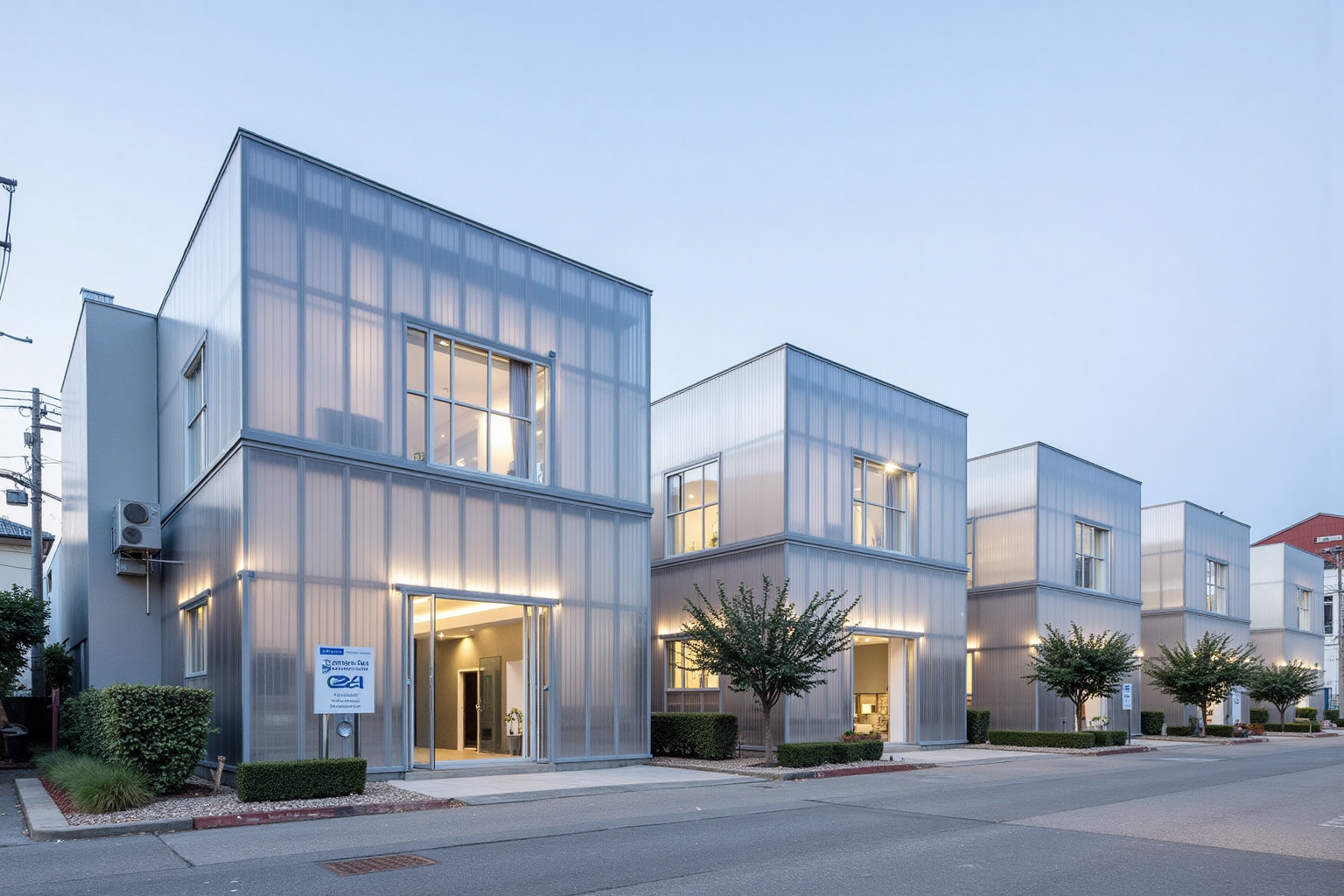 AI创意设计131-半透明外墙（聚碳酸酯板）-3