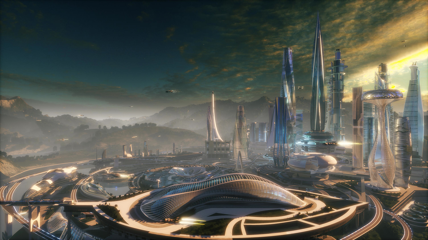 未来城市 元宇宙 数字孪生 数字城市 智慧城市 -3