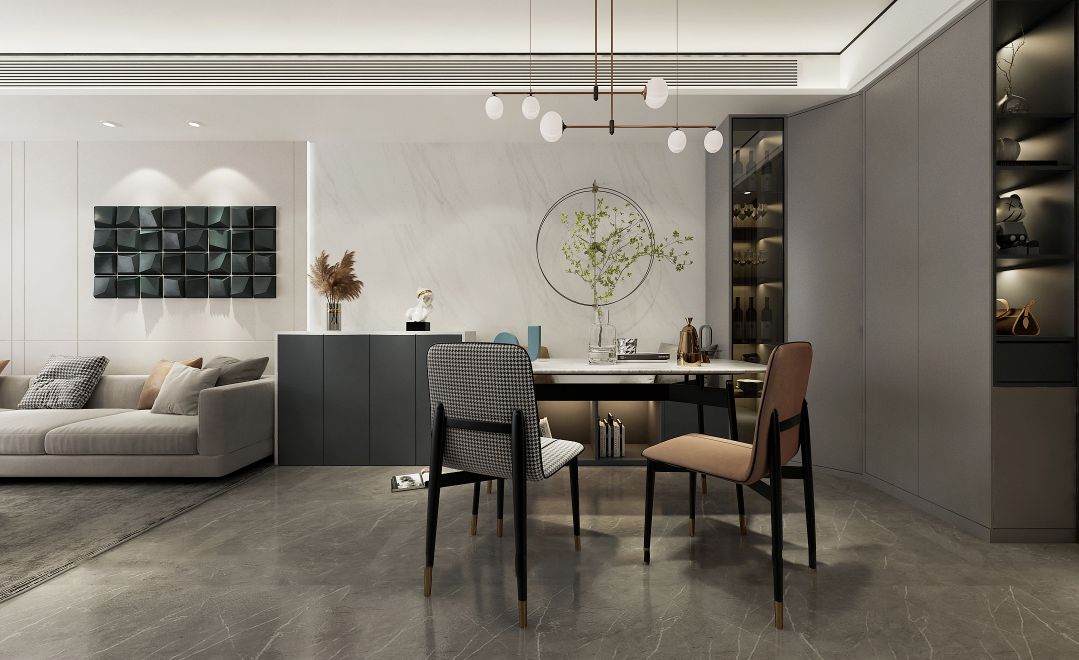 济宁尚龙原著115平装修效果图-4