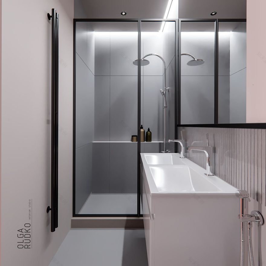 简洁公寓丨俄罗斯丨Rudko Design-10