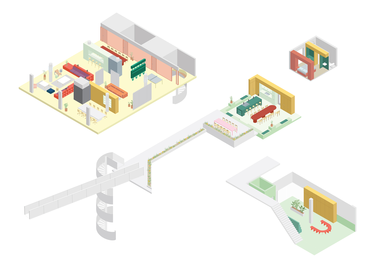 阿姆斯特丹智能紧凑公寓共享生活空间丨荷兰阿姆斯特丹丨Shift architecture urbanism-50
