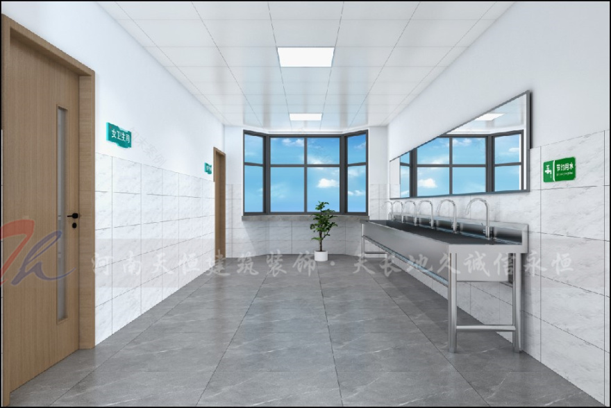 兰考龙安医院设计改造项目丨天恒装饰-17