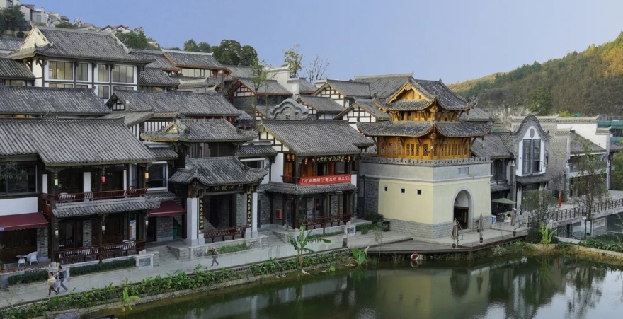 贵州云栖谷双龙镇丨华太设计-10