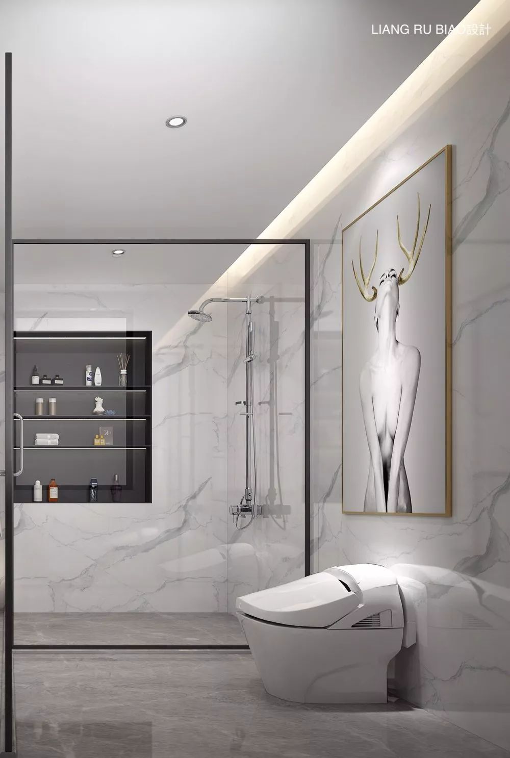 广州敏捷广场别墅,德馨装饰打造雅奢空间-26