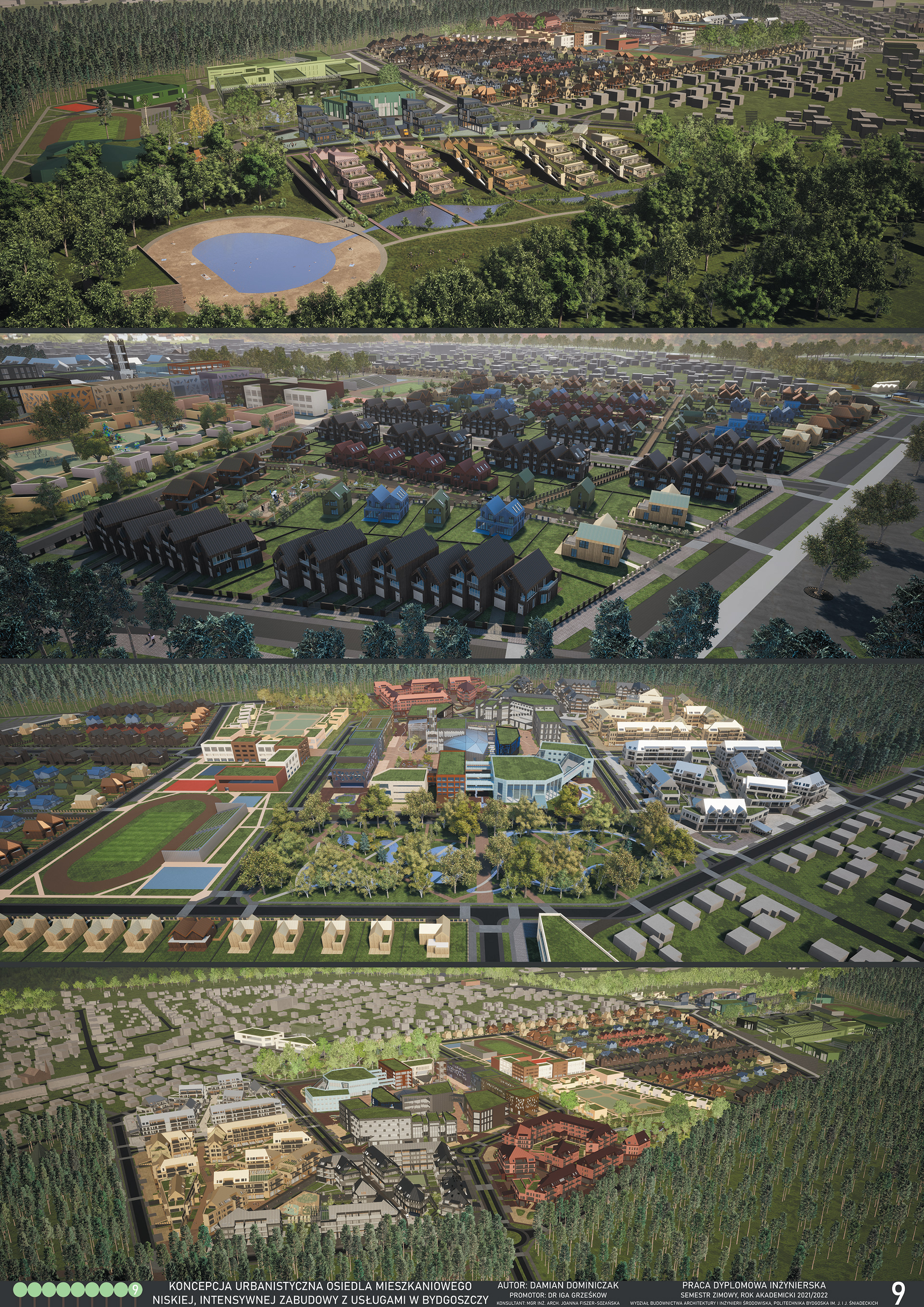 高密度和低层多功能木结构住宅区丨波兰比得哥什丨Damian Dominiczak-98