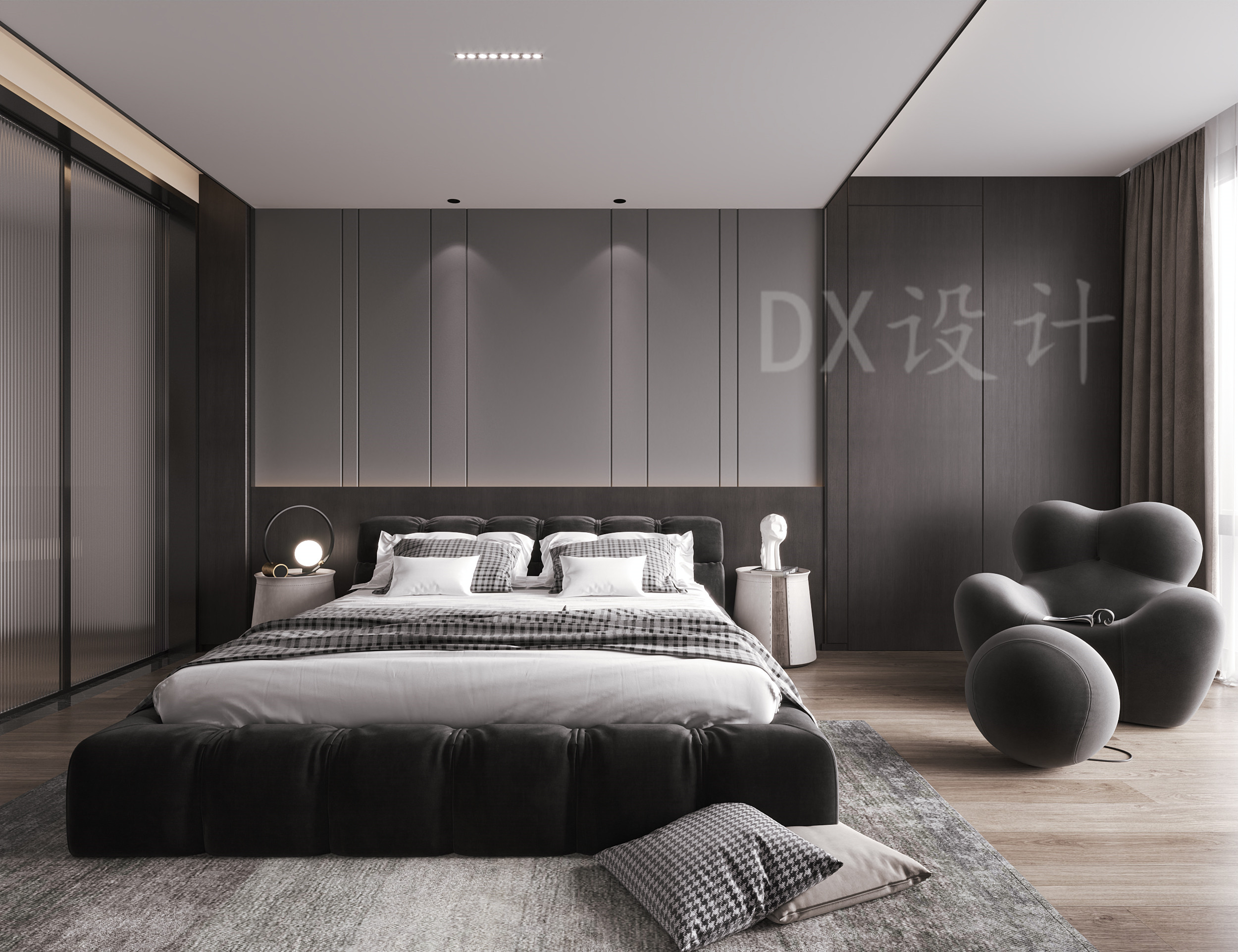 现代轻奢风室内设计-11