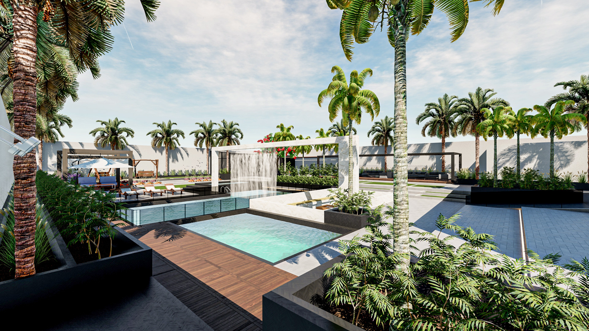 达曼别墅景观设计丨印度达曼-15