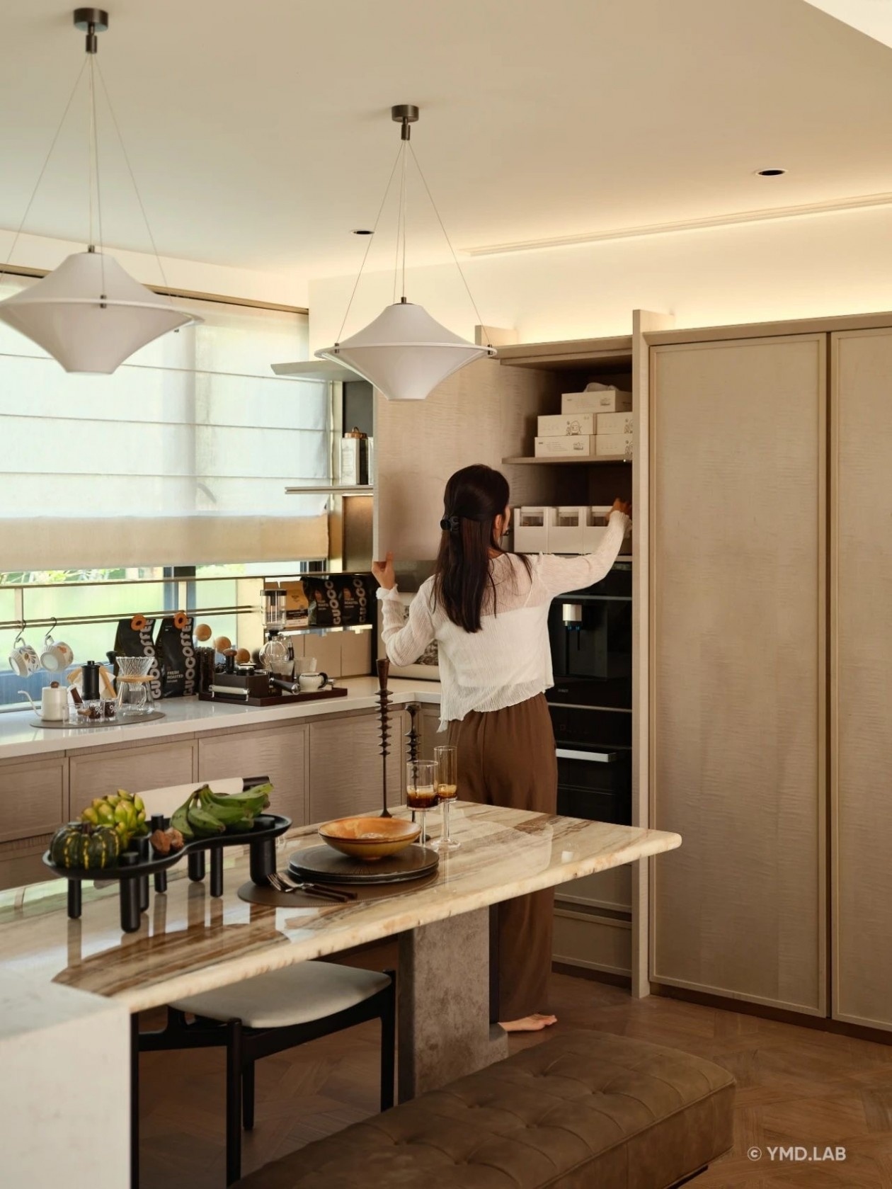 东莞华润旗峰润府120㎡《和‘班味’断交》| 上海岳蒙设计-28