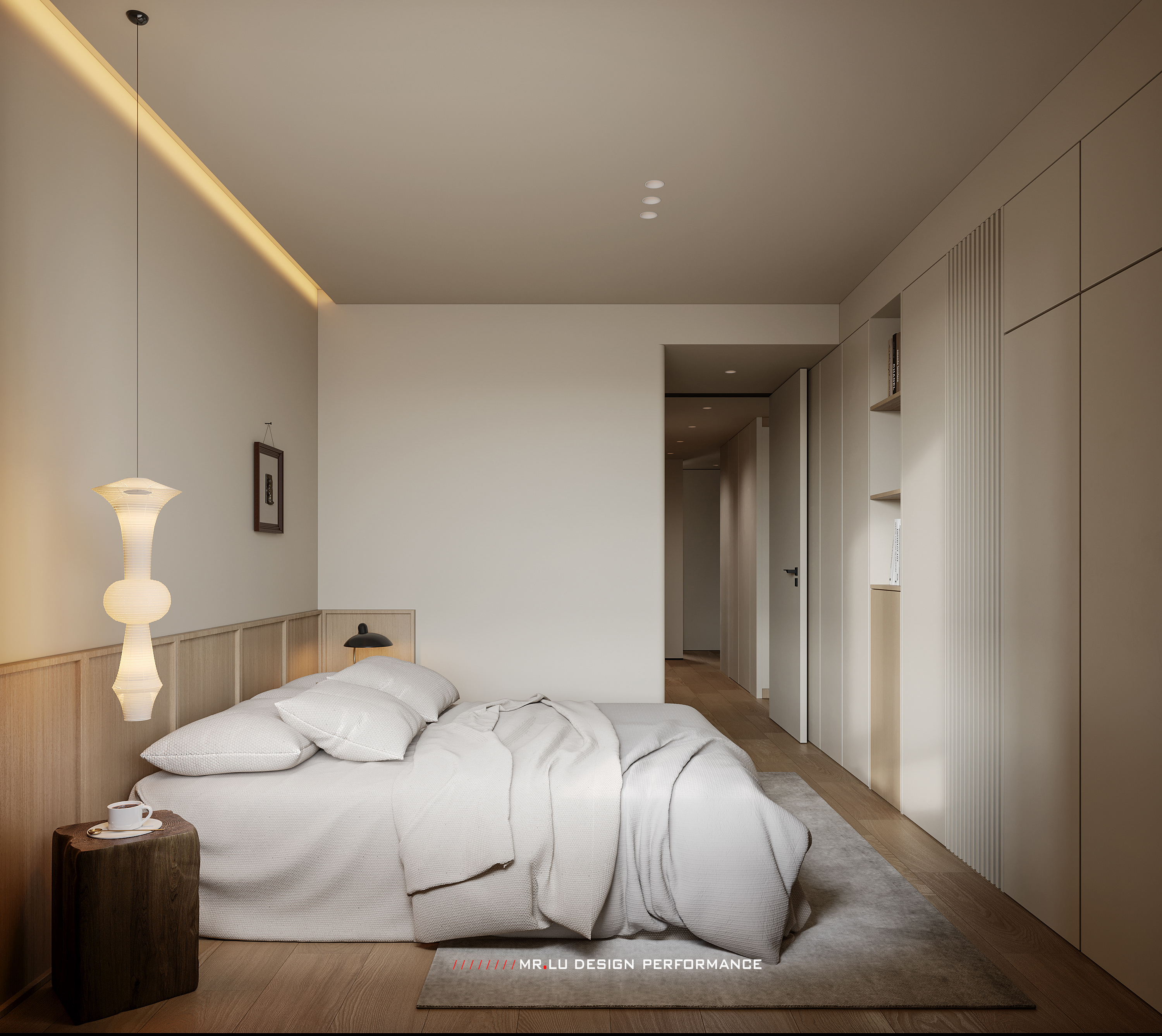 现代中古混搭风格效果图表现-20