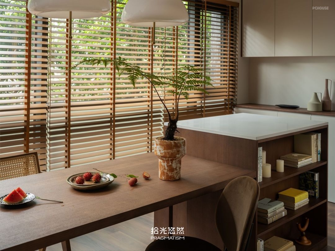 米棕色的度假氛围感,不被风格定义的“亲子乐园”丨拾光悠然设计-15