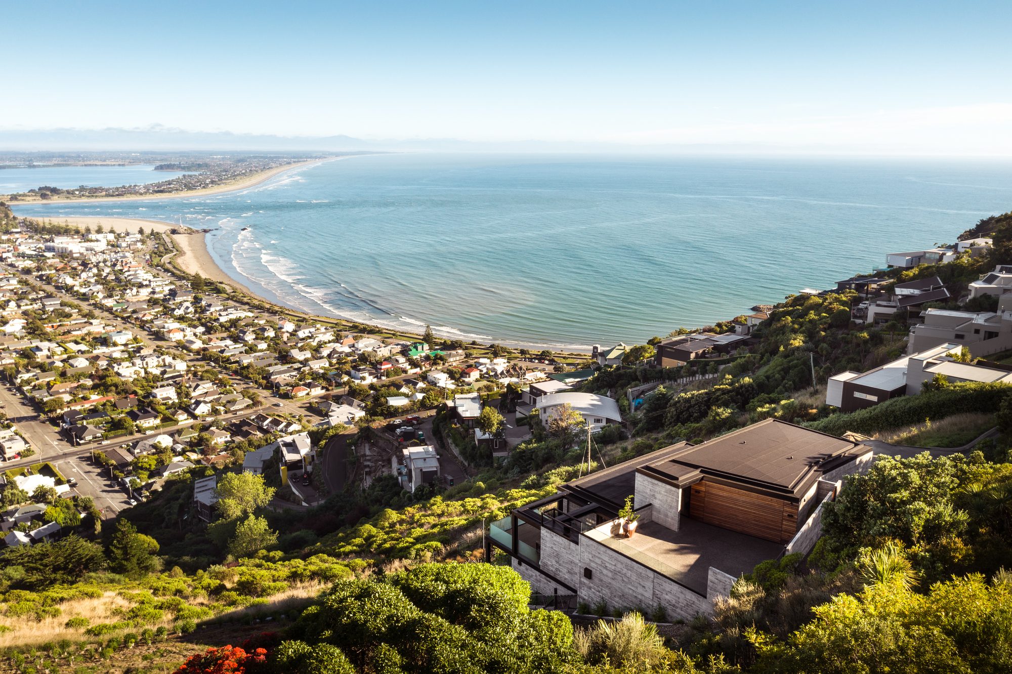 斯卡伯勒清水混凝土住宅丨新西兰丨Young Architects-13