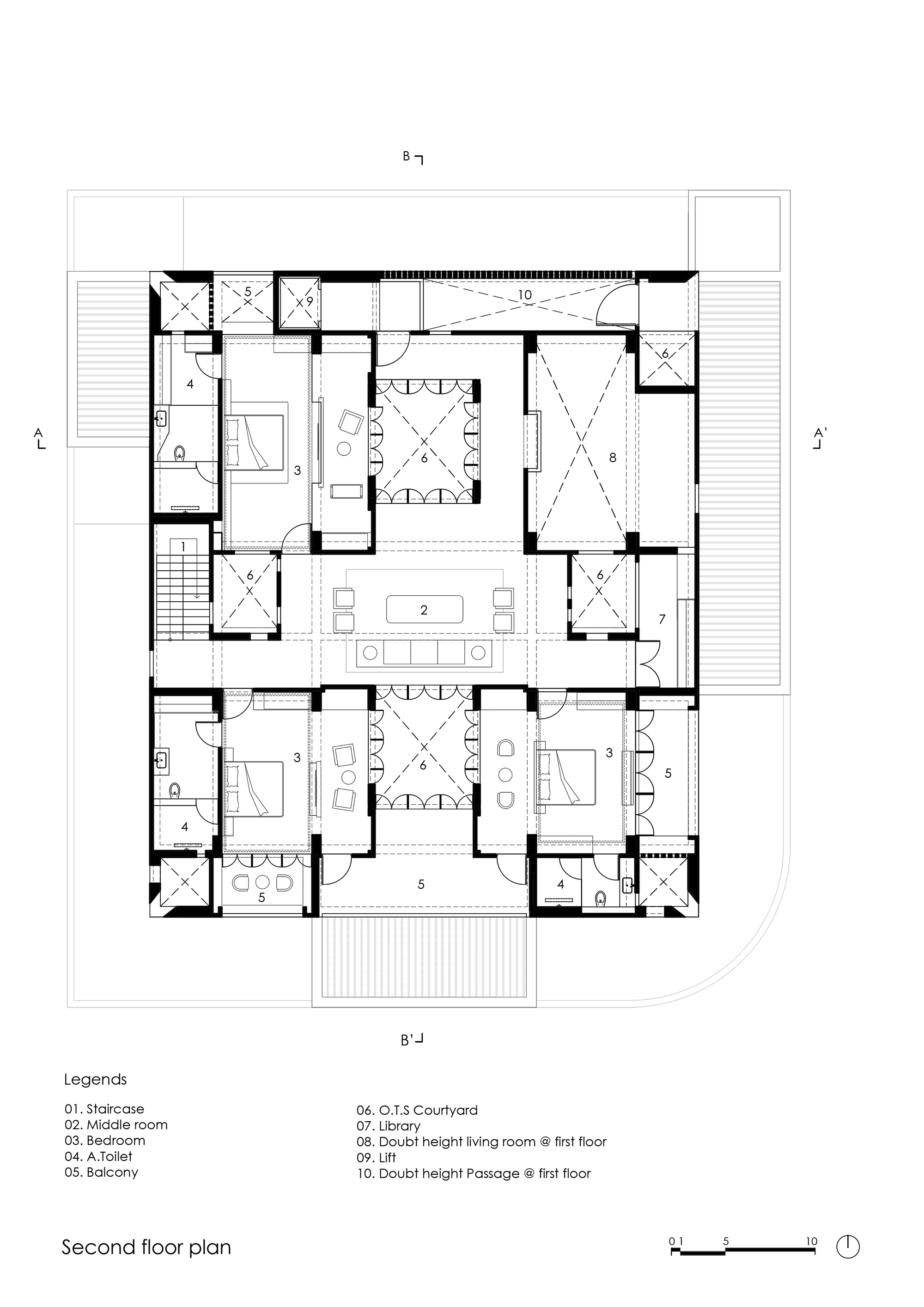 迷宫屋丨印度丨MISA ARCHITECTS-48