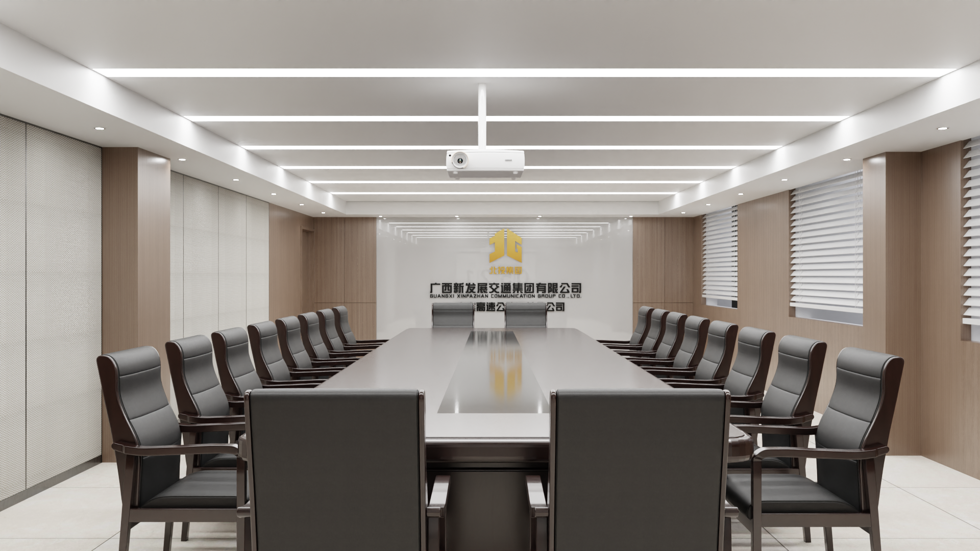 广西新发展来宾分公司办公楼文化设计丨中国来宾-12