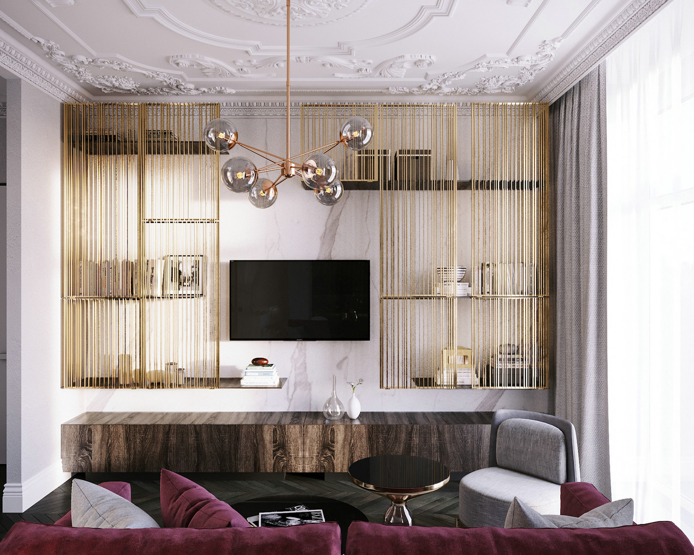 现代轻奢艺术风，撩人心扉的美-4