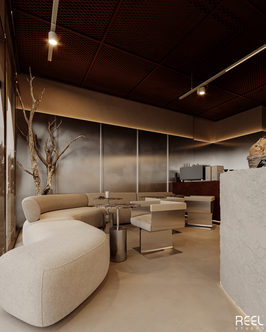 巧克力咖啡馆设计丨沙特阿拉伯丨Reel Studio-15