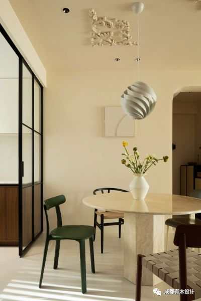 极简中古风家居设计丨云行空间-26