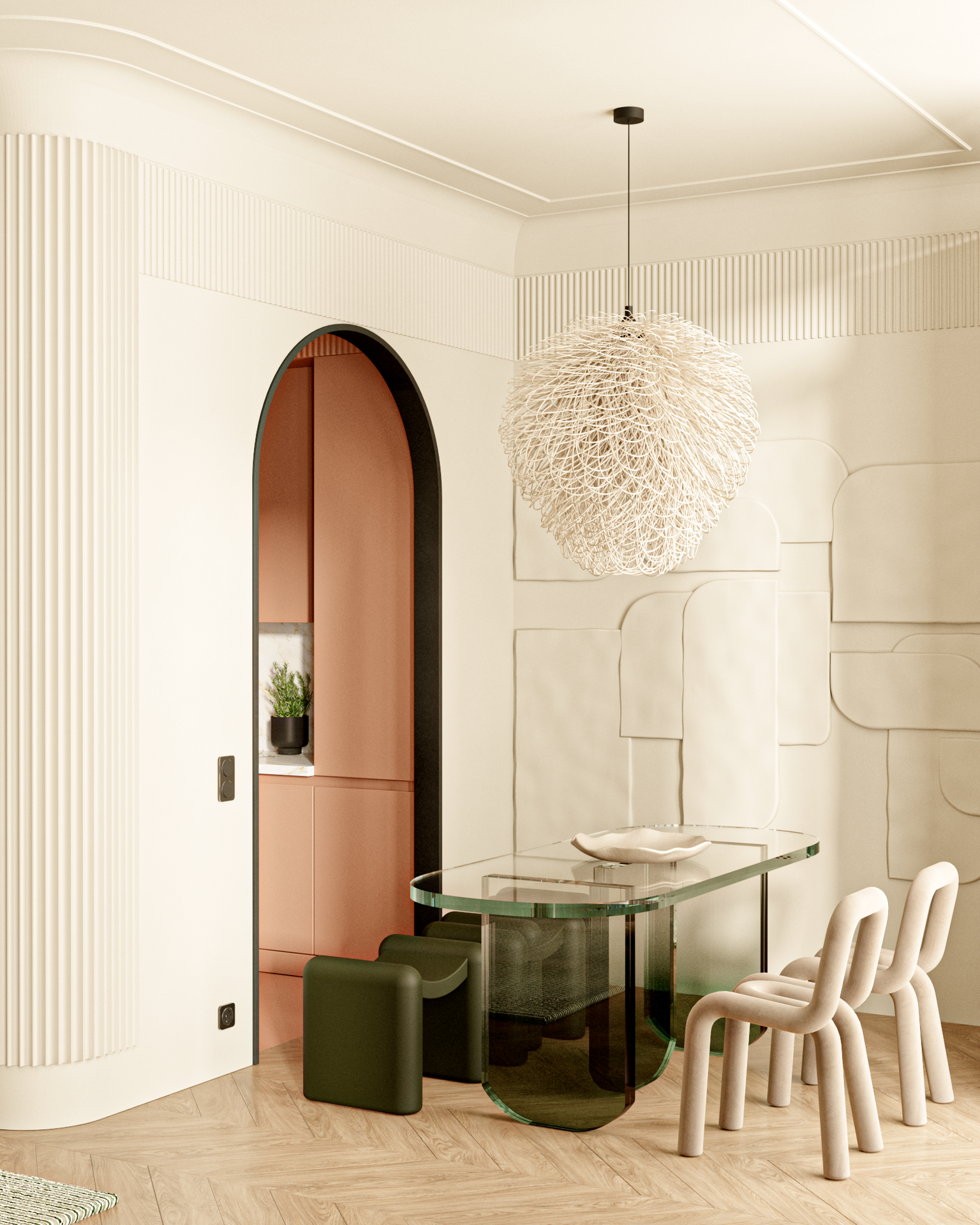 欧式二居室室内设计丨Attico Interiors-2