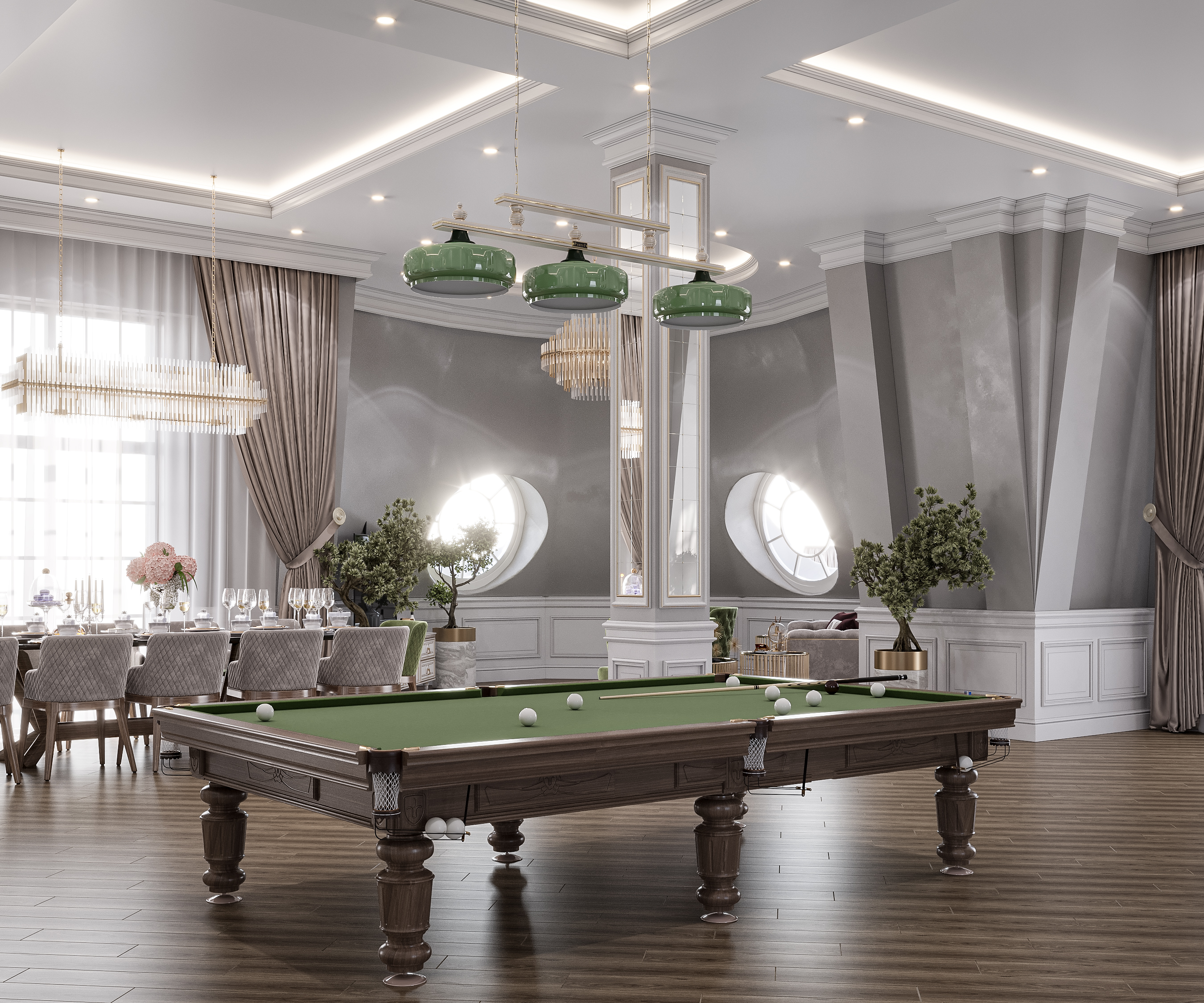 Mansard Design In Baku-3