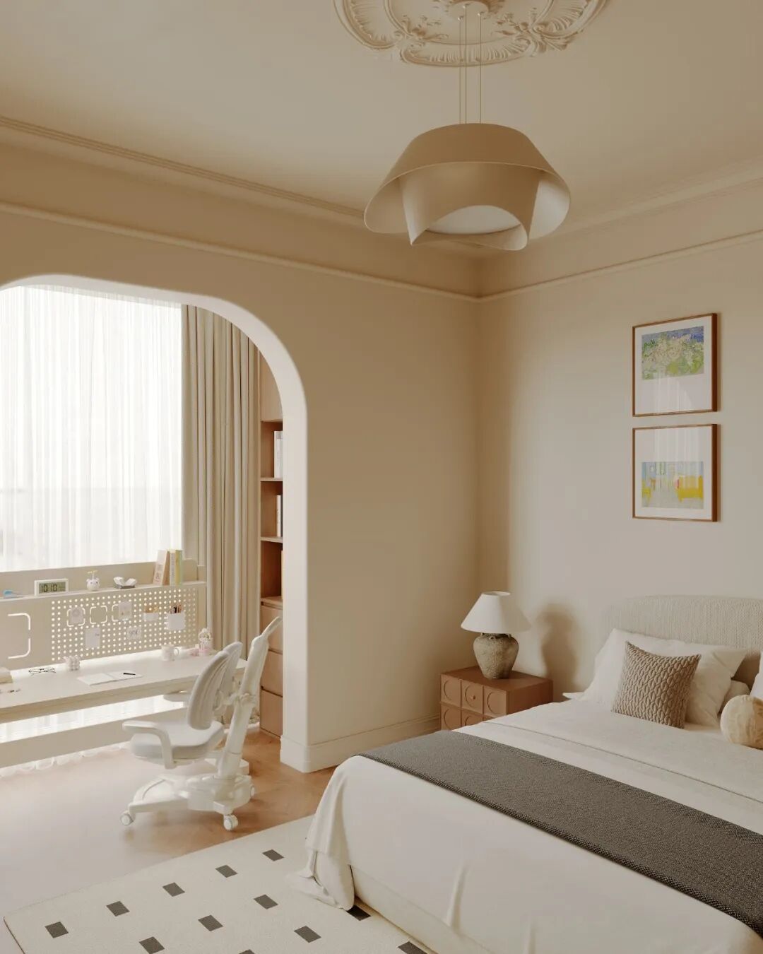 塞纳河畔丨隅间空间设计工作室-113