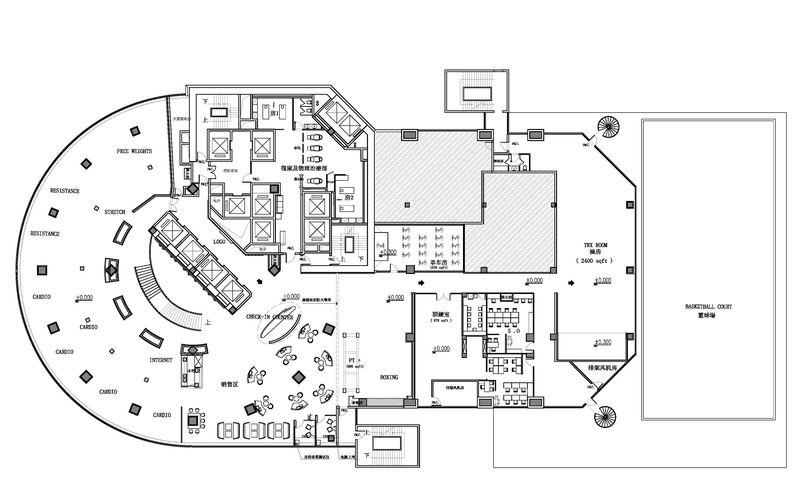 FITNESS WORLD健身会所设计-21