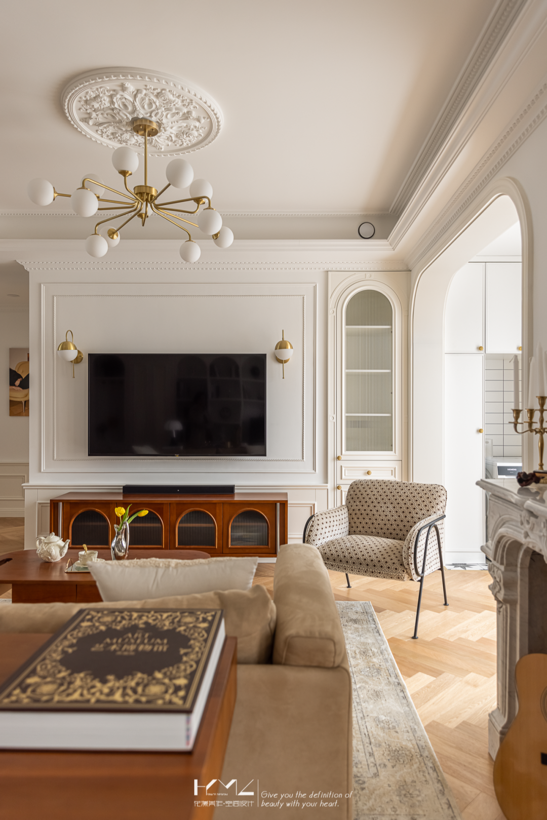 南京大名城紫金九号法式浪漫住宅设计丨中国南京丨花漾美作·空间设计-47