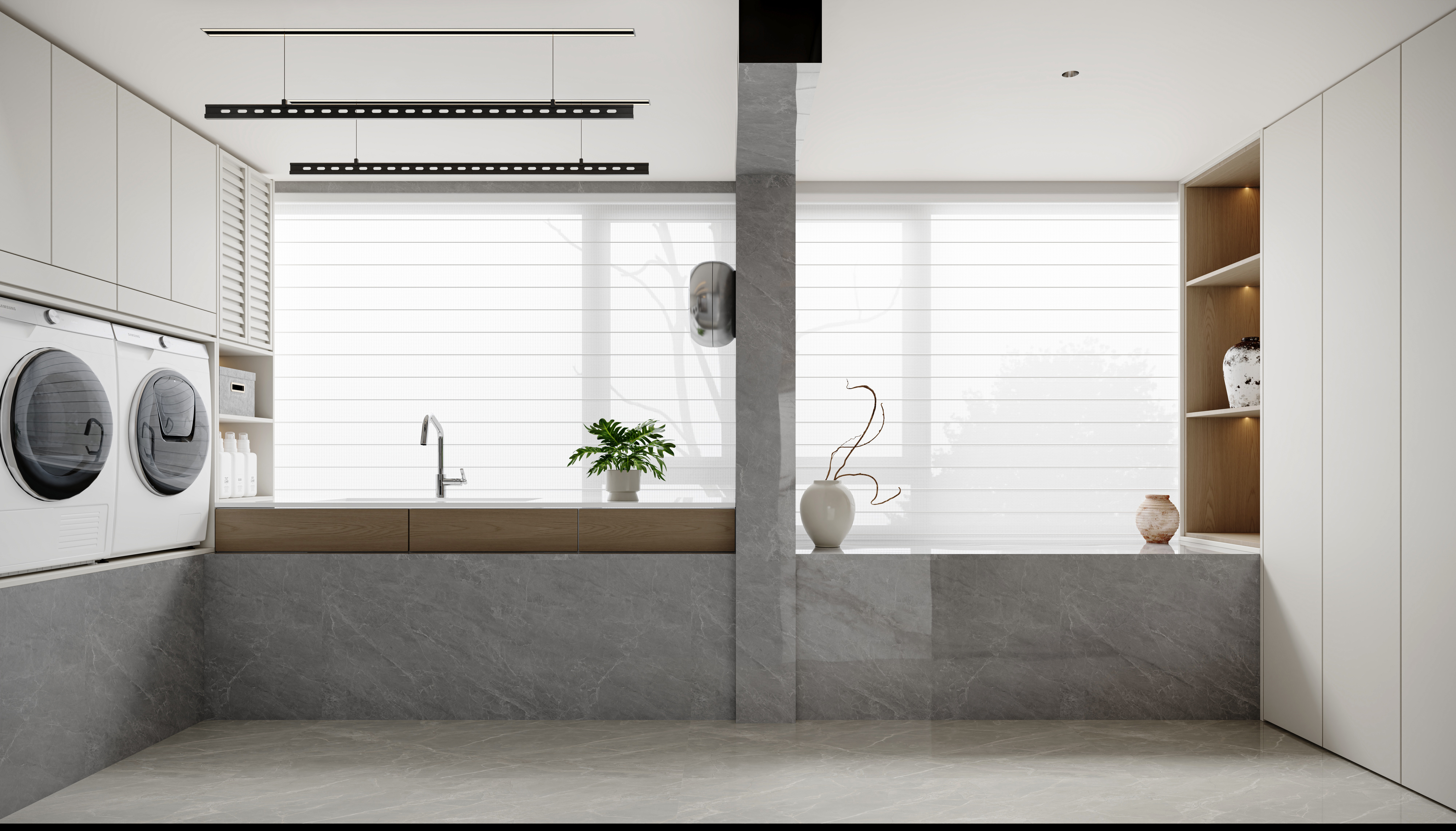 近期渲染 精装房平层-4