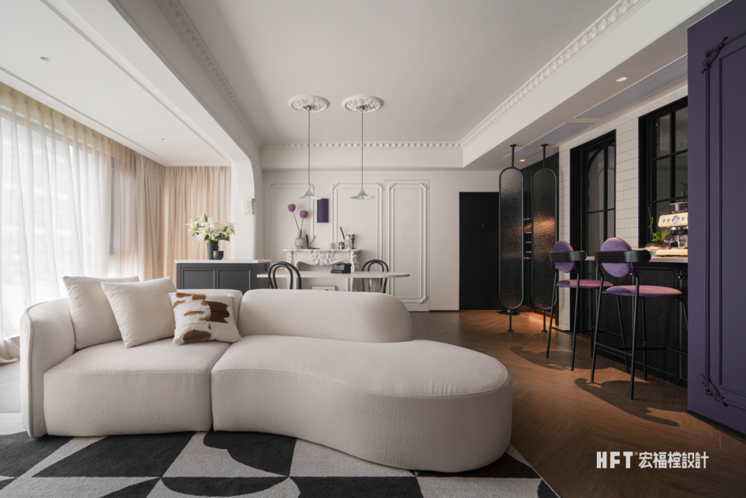 140㎡浪漫法式，化bug为highlight，激发对生活的感知 | 宏福樘设计-20