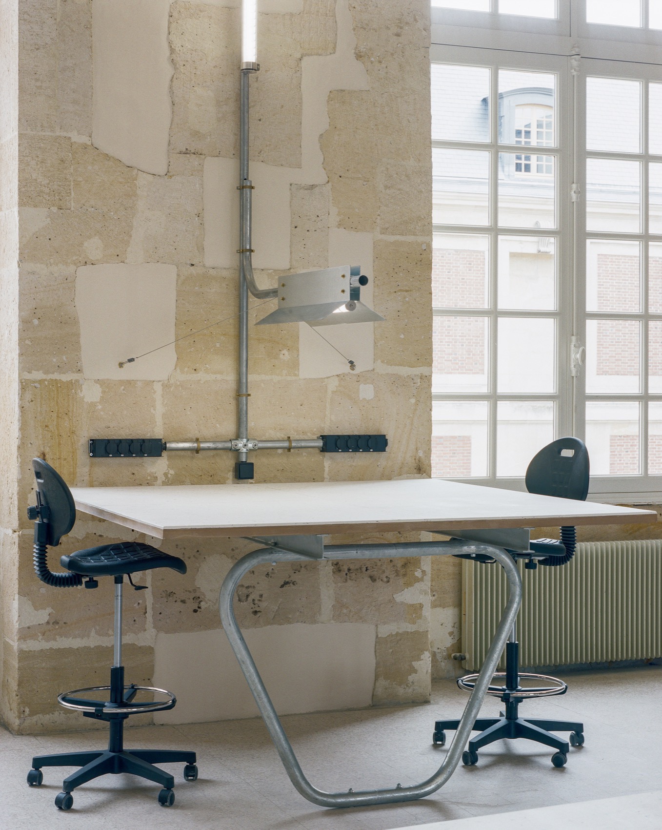 凡尔赛国立建筑学院工坊翻新丨法国丨minuit architectes-20