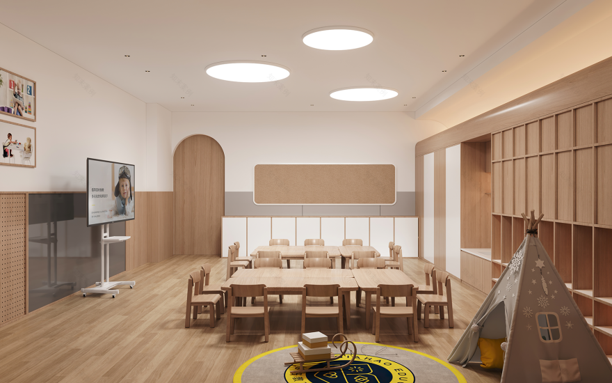 恰好教育恒茂园店&若比邻店丨中国宁波丨魔戏空间设计-39