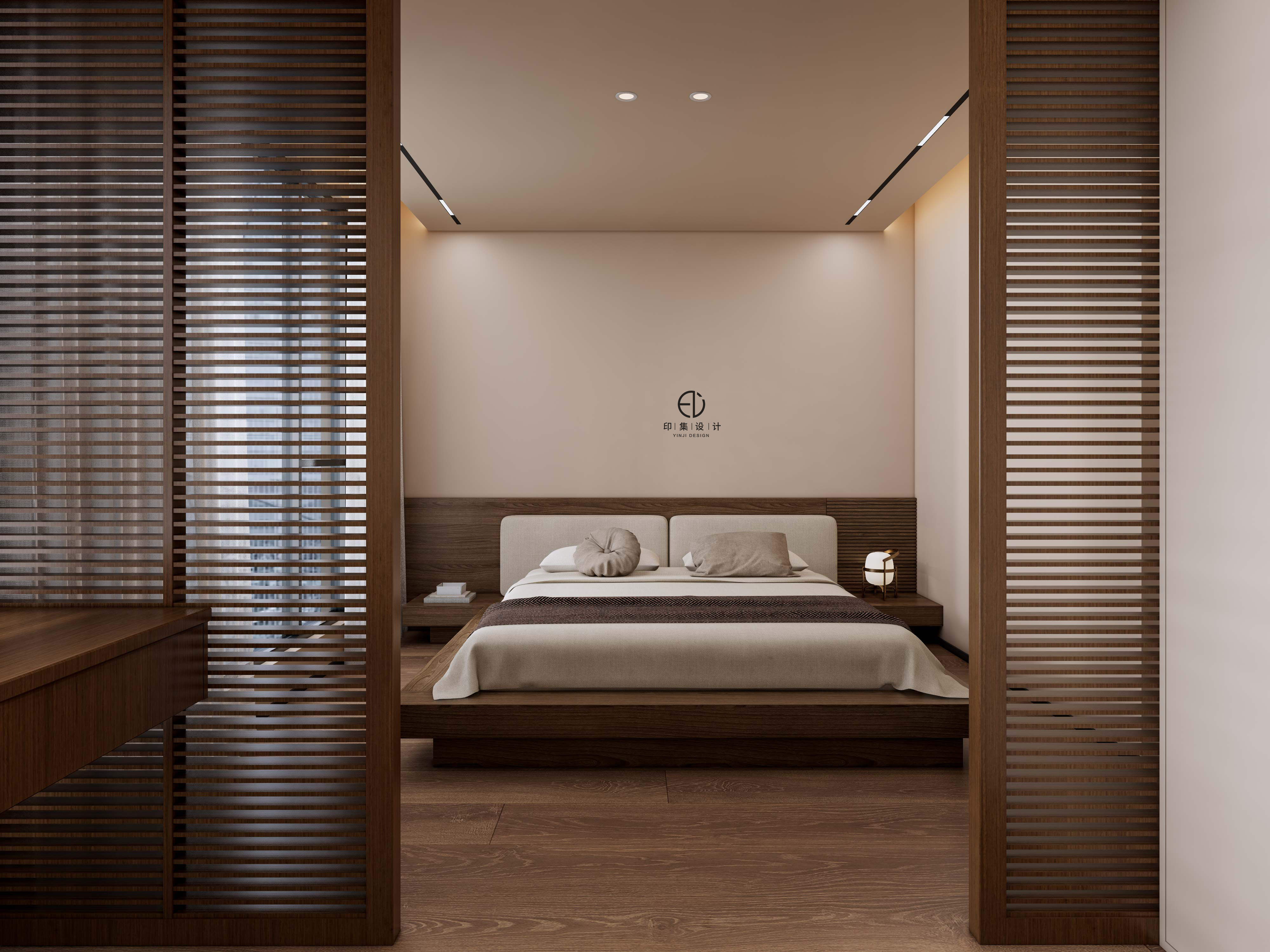 118㎡黑胡桃复古风，家的艺术氛围感-18