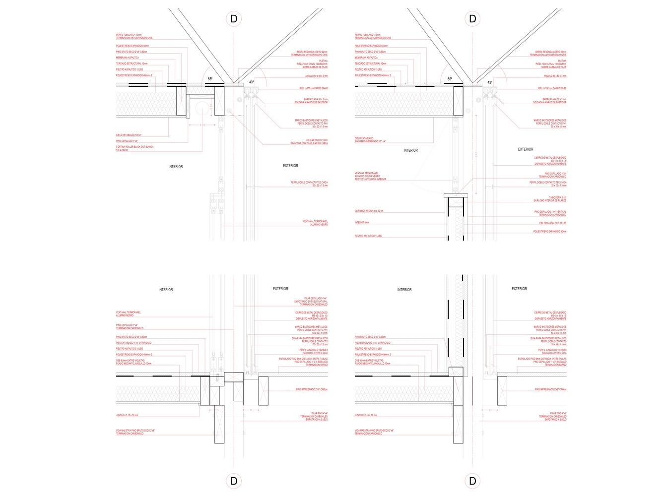 智利火山美景下的现代木质住宅-47
