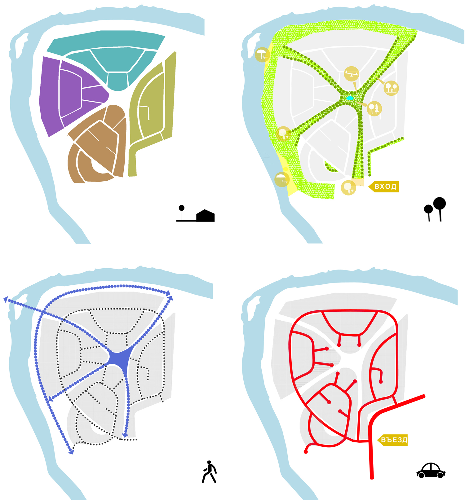 莫斯科河畔的“四岛”住宅区-3