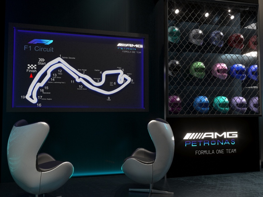 Mercedes Benz Egypt Showroom and Experience center-14