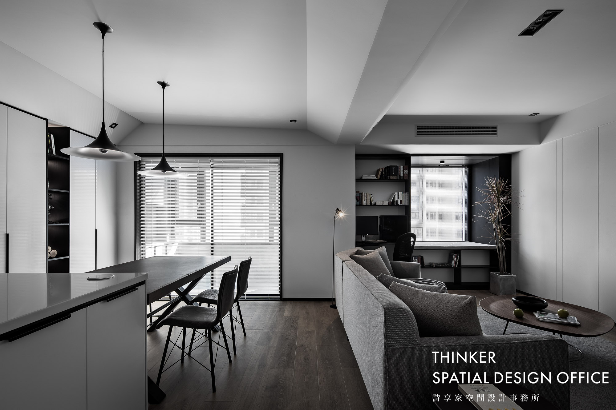 慕白｜115㎡的一居室，两人一猫的小美好-59