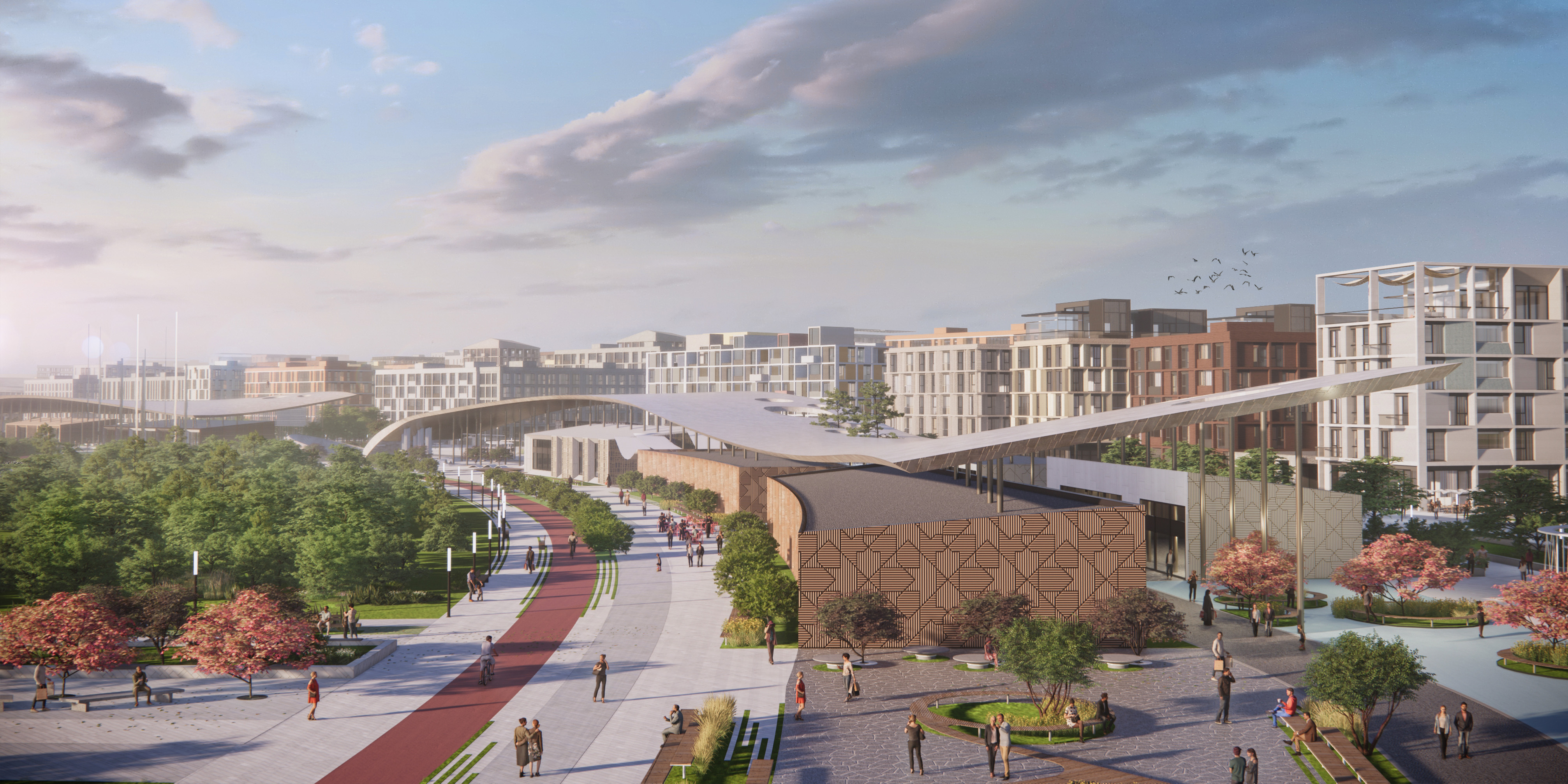 GRAND MOSQUE周边开发项目丨哈萨克斯坦丨LEVEL80 | architects（团队成员众多）-24