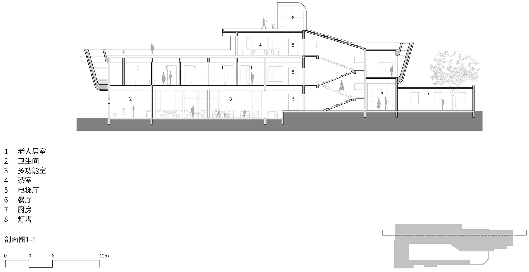 白沙港村托老所丨中国舟山丨line+建筑事务所-226