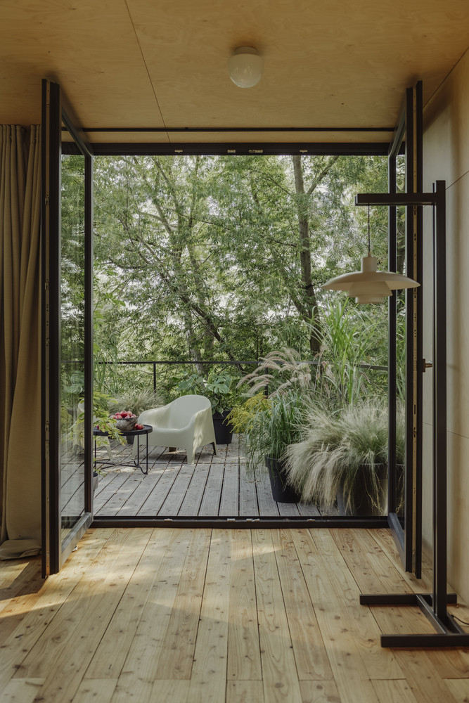 由一对海运集装箱打造的房屋丨波兰波兹南丨wiercinski  studio-93